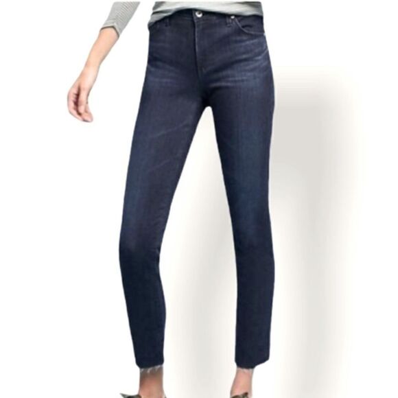 AG Adriano Goldschmied The Stevie Slim Ankle Jeans - Picture 1 of 9
